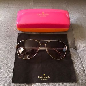 Kate Spade aviator sunglasses